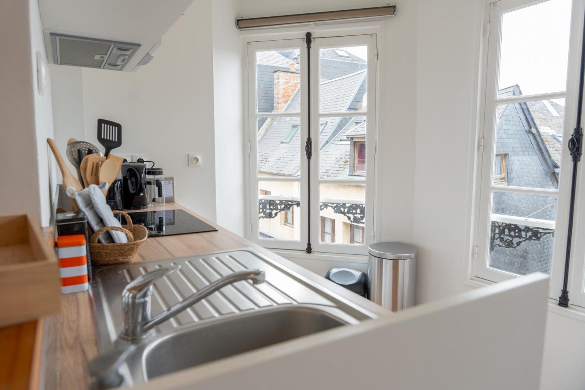 Bleu Bonheur, Appartement Cosy Au Coeur De La Baie Сен-Валері-сюр-Сомм Екстер'єр фото